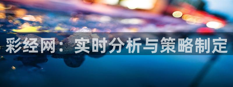 壹号平台娱乐：彩经网：实时分析与策略制定